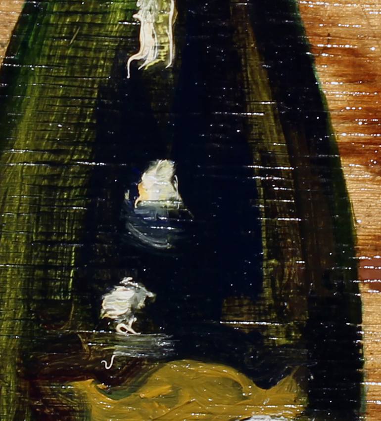 Original Conceptual Still Life Painting by Olesja KatšAnovskaja-Münd