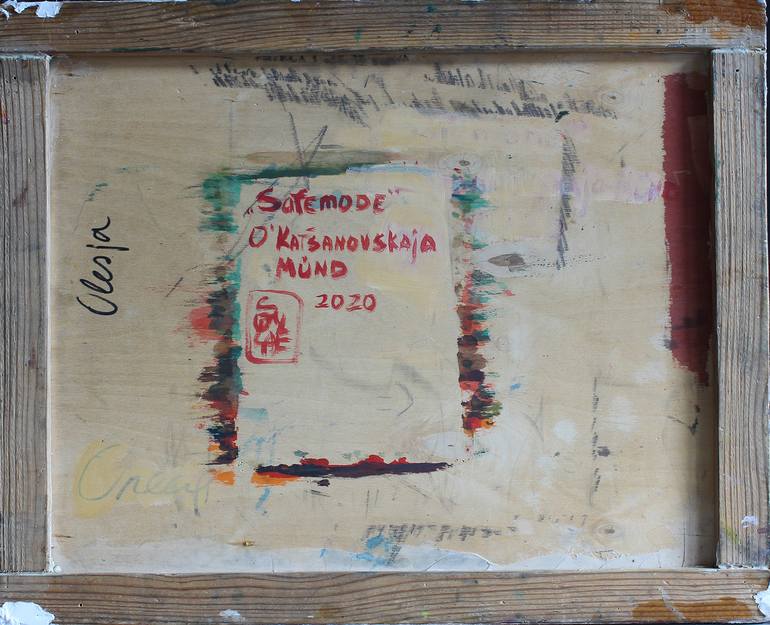 Original Conceptual Still Life Painting by Olesja KatšAnovskaja-Münd