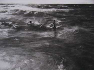Print of Figurative Seascape Drawings by Cora Vogtschmid