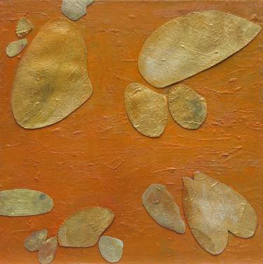 Original Abstract Still Life Collage by Cora Vogtschmid