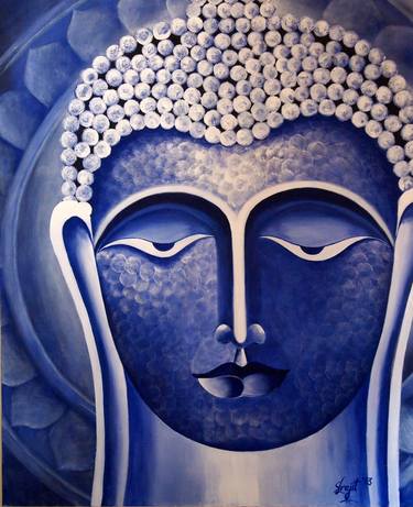 Original Religious Painting by Surajit Chatterjee