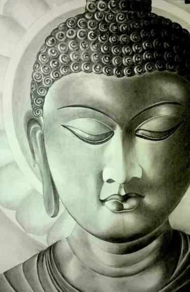 Print of Realism Religious Drawings by Surajit Chatterjee