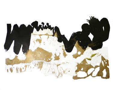 Original Minimalism Abstract Printmaking by Christine Guichard