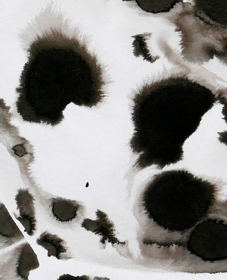 Original Minimalism Abstract Painting by Christine Guichard