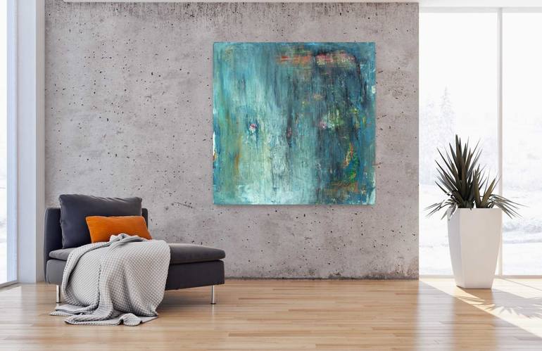 Original Fine Art Abstract Painting by Heather Pieters
