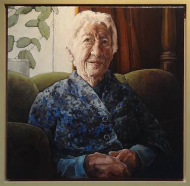 Original Expressionism Portrait Paintings by Iet Langeveld