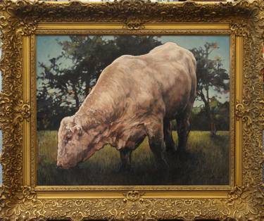 Original Cows Paintings by Iet Langeveld