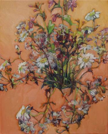 Original Floral Paintings by Iet Langeveld