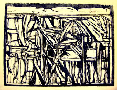 Print of Abstract Expressionism Places Printmaking by Eric Banks