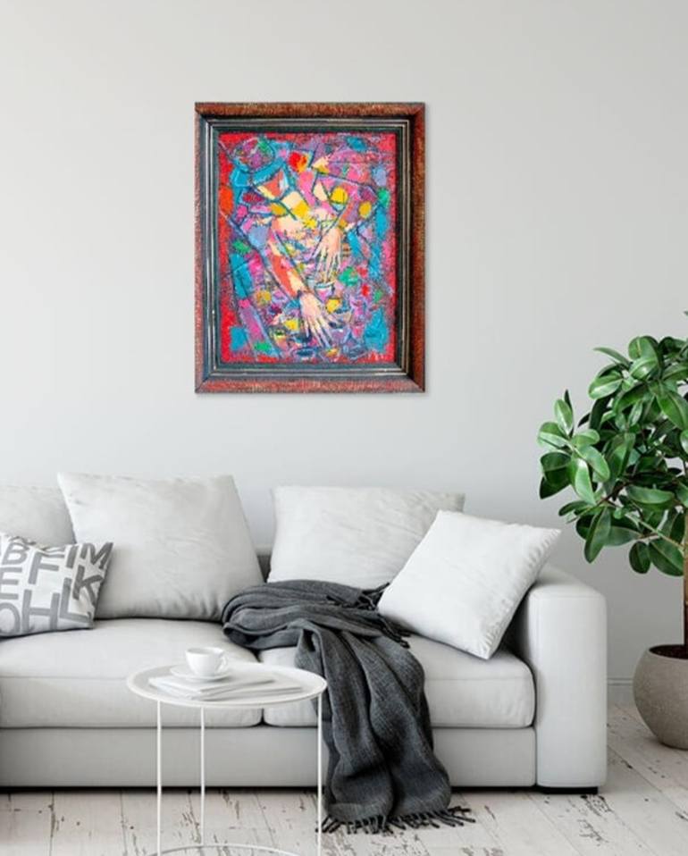 Original Expressionism Music Painting by Rumen Sazdov