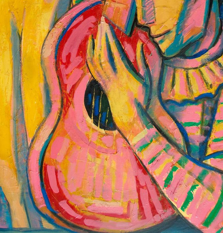 Original Expressionism Love Painting by Rumen Sazdov