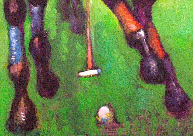 Original Expressionism Sports Painting by Rumen Sazdov