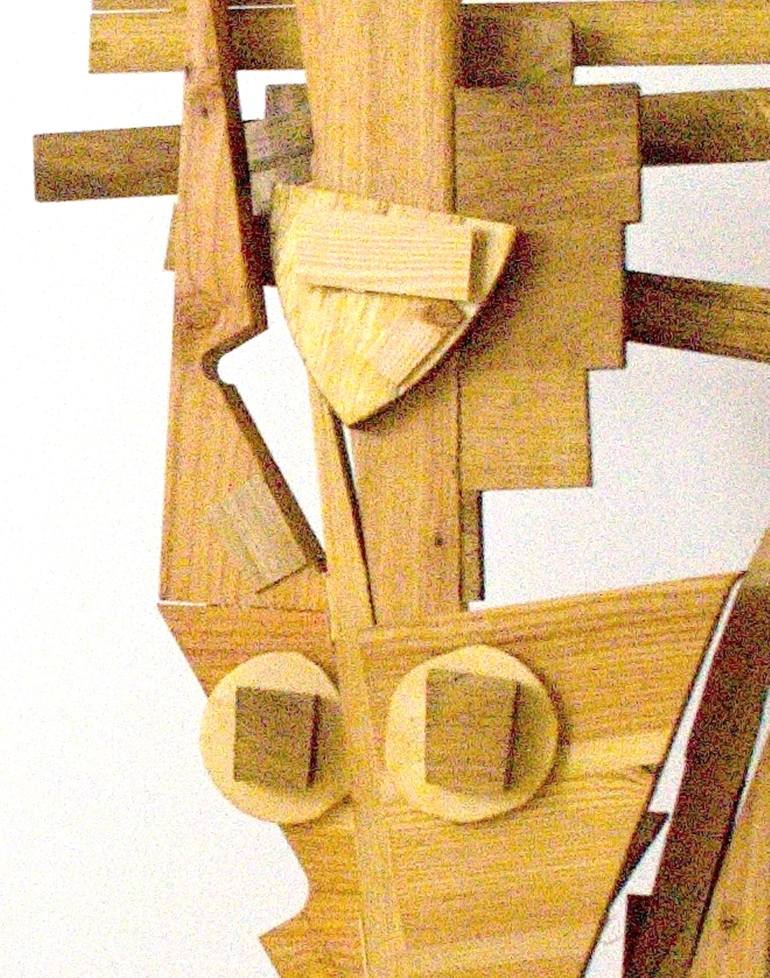 Original Cubism Family Sculpture by Rumen Sazdov