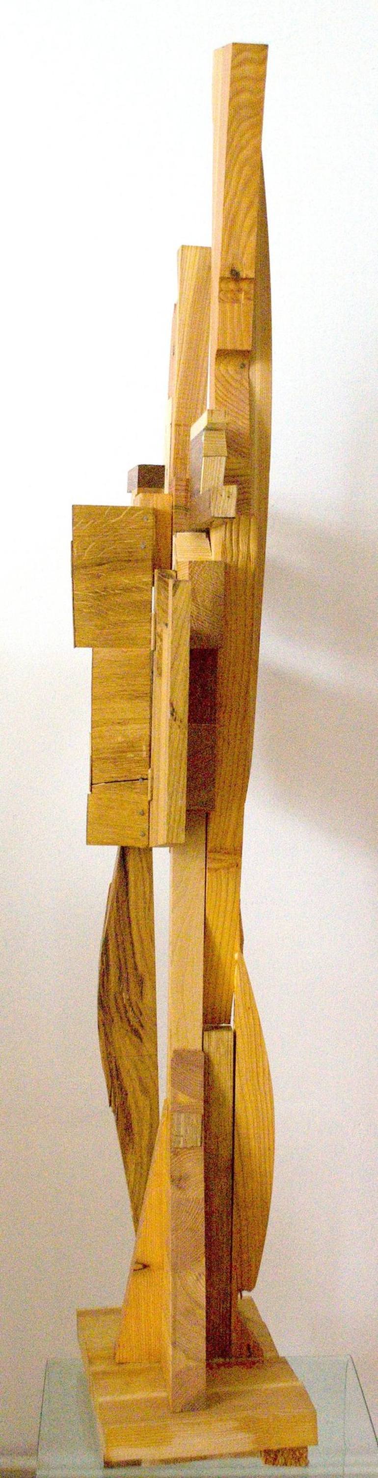 Original Cubism Family Sculpture by Rumen Sazdov