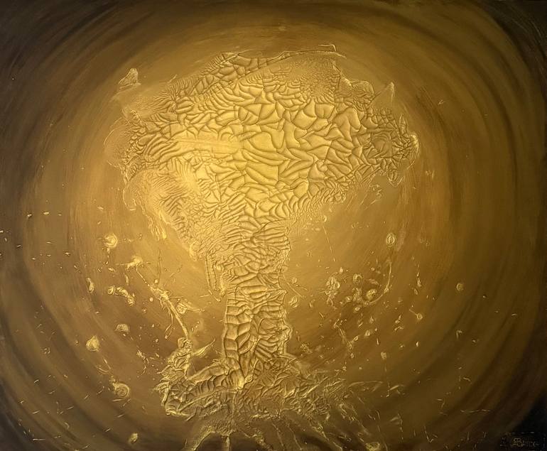 Original Abstract Painting by Roxana Batog | Abstract Expressionism Art on Canvas | The Tree of Life