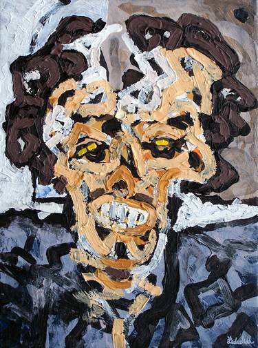 Original Expressionism People Paintings by Jedediah Gainer