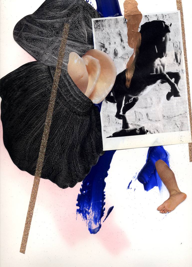 Original Illustration Fashion Collage by Monika Ardila