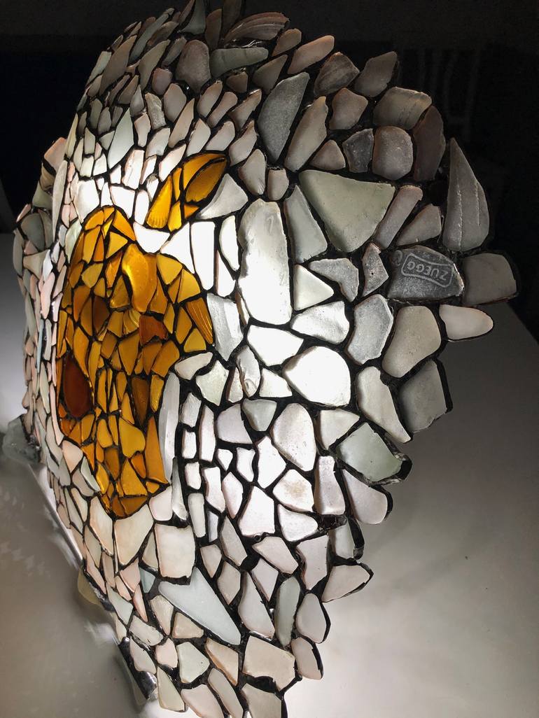 Original Light Sculpture by Fabio Mondella