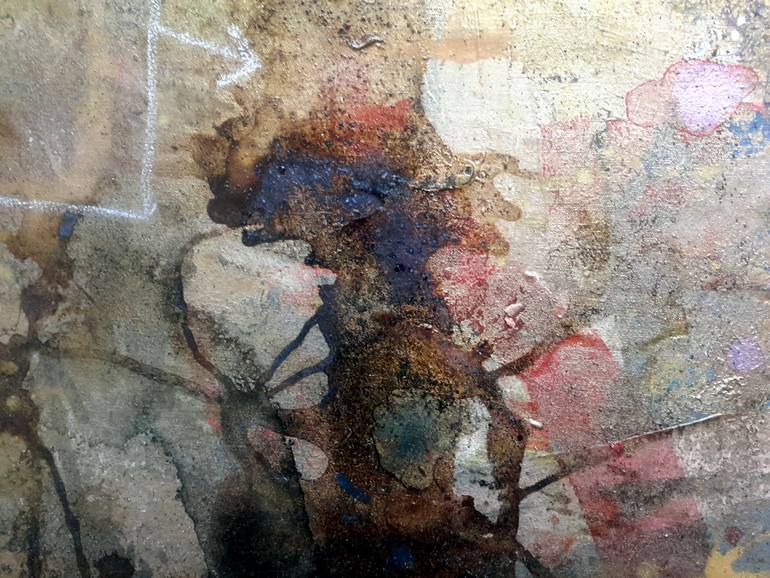 Original Conceptual Abstract Painting by Xgeronimo -