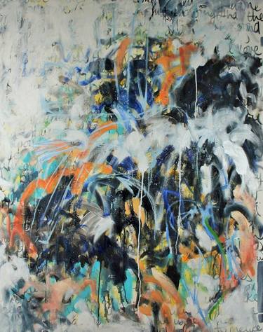 Original Abstract Love Paintings by Kristina Sobstad