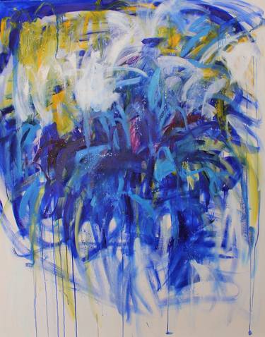 Original Abstract Expressionism Abstract Paintings by Kristina Sobstad