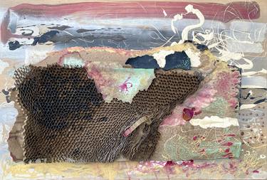 Original Conceptual Abstract Mixed Media by Cornelia Jensen