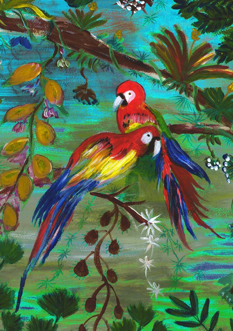 Original Realism Nature Painting by Shaukat Khan