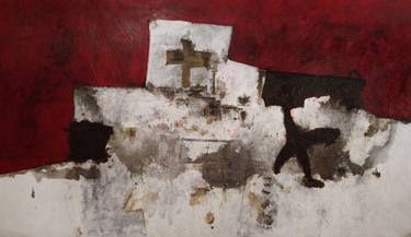 Original Abstract Expressionism Abstract Paintings by Rodolfo Oviedo Vega