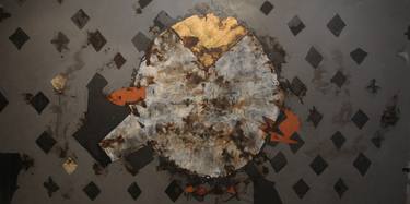 Original Abstract Expressionism Abstract Paintings by Rodolfo Oviedo Vega