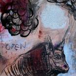 OPEN (little drawing) by Charles Hackbarth