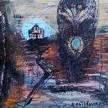 In The Distance (little drawing #2) by Charles Hackbarth