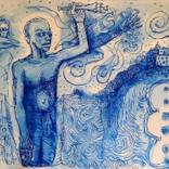 Little Blue #2 (Kinda Blue) by Charles Hackbarth