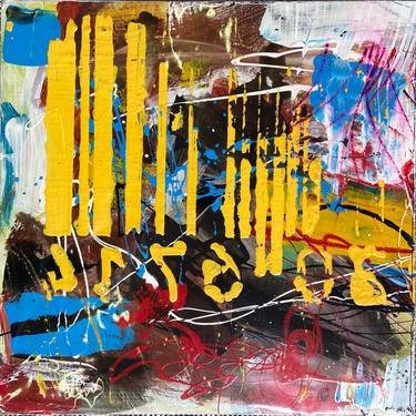 Original Abstract Expressionism Abstract Paintings by Giovanni Gabassi