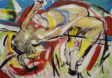 Print of Expressionism Sport Paintings by Giovanni Gabassi