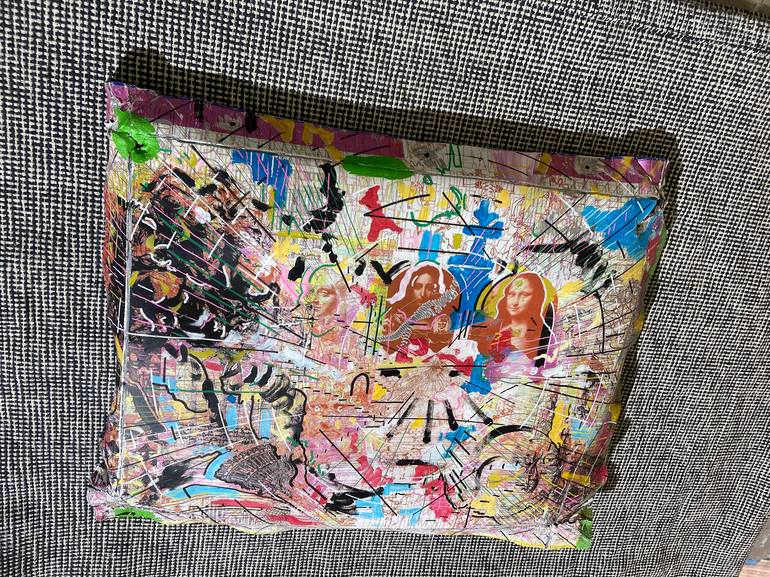 Original Abstract Expressionism Pop Culture/Celebrity Mixed Media by Giovanni Gabassi