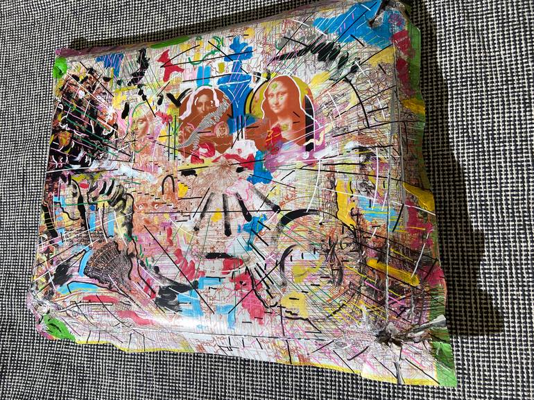 Original Abstract Expressionism Pop Culture/Celebrity Mixed Media by Giovanni Gabassi