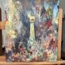 As seen on my easel in my Lisbon Atelier