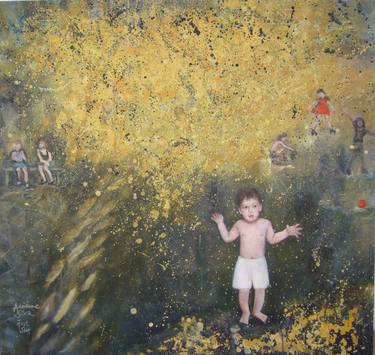 Print of Impressionism Children Paintings by ADRIENNE SILVA