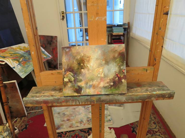 Original Abstract Landscape Painting by Adrienne Silva 