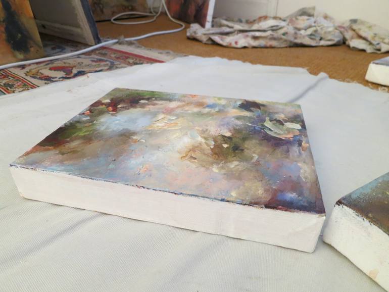 Original Abstract Landscape Painting by Adrienne Silva 
