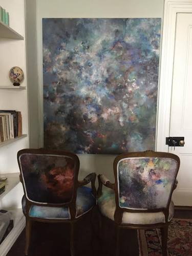Original Abstract Expressionism Interiors Installation by ADRIENNE SILVA