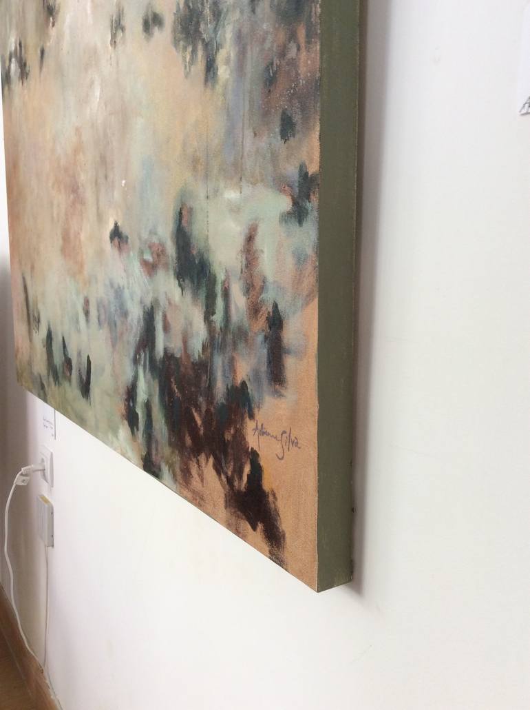 Original Abstract Painting by ADRIENNE SILVA 