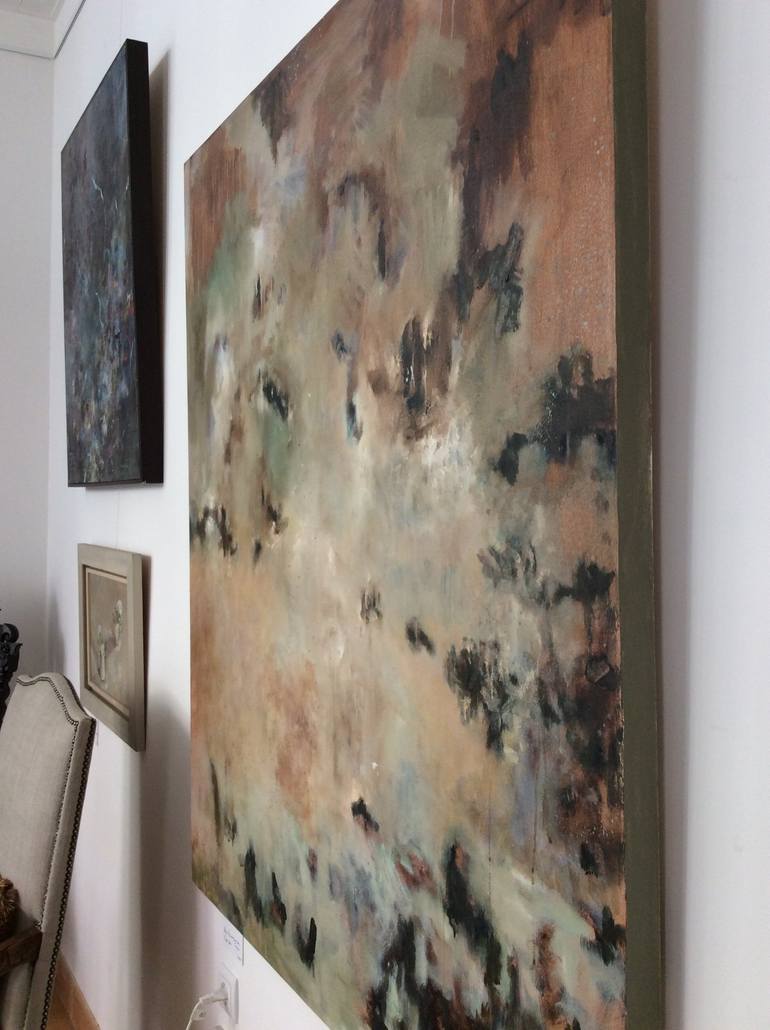 Original Conceptual Abstract Painting by ADRIENNE SILVA 