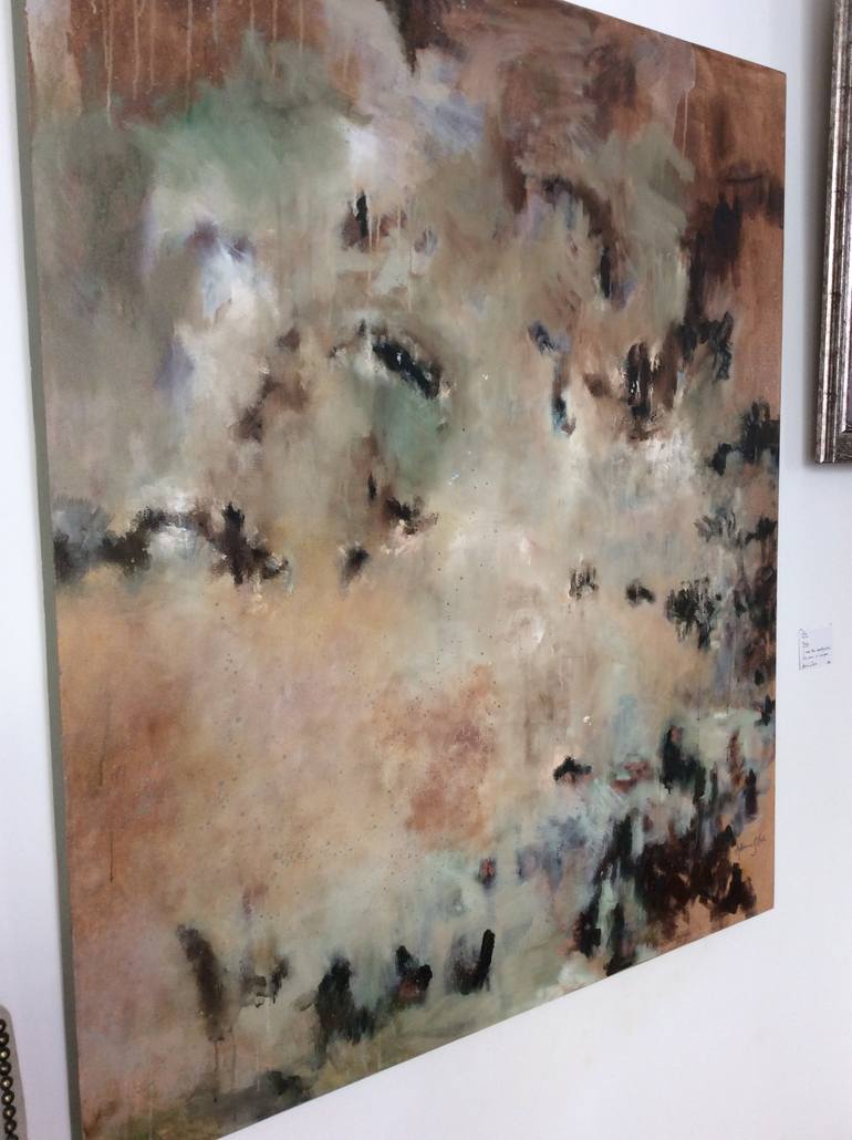 Original Conceptual Abstract Painting by ADRIENNE SILVA 