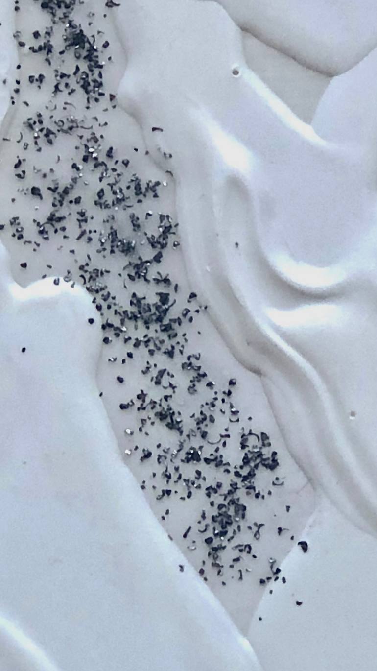 Original Abstract Expressionism Body Painting by Antoaneta Hillman