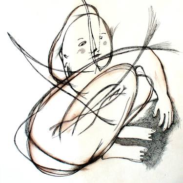 Print of Nude Drawings by RAra Collective