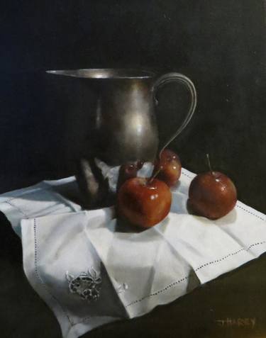 Three Apples with Ewer thumb