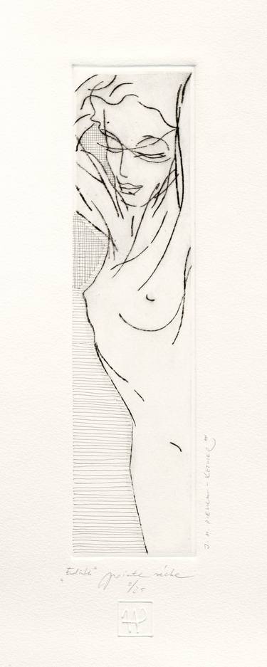 Original Fine Art Women Printmaking by JOLANTA PIELKA-KETHER