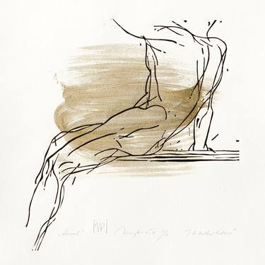 Original Fine Art Nude Printmaking by JOLANTA PIELKA-KETHER