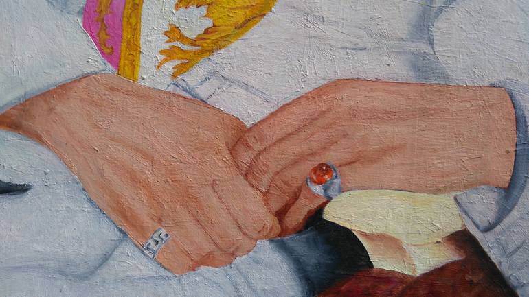 Original Figurative Body Painting by Svetlana Vinokurtsev